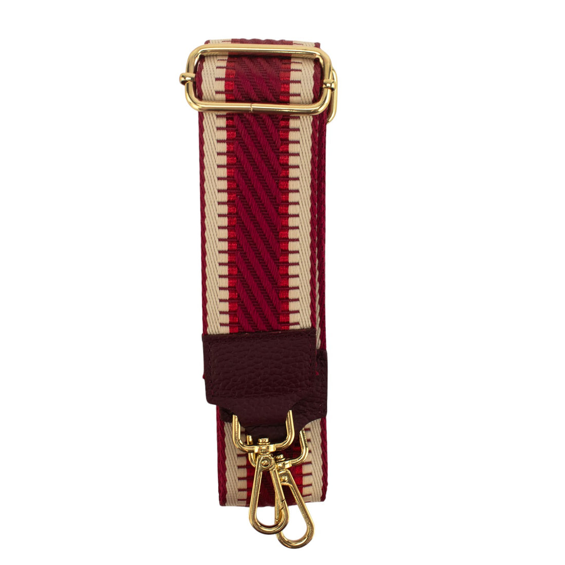 Cinta ajustable para Bolso Pregato Premium Rojo Dorado