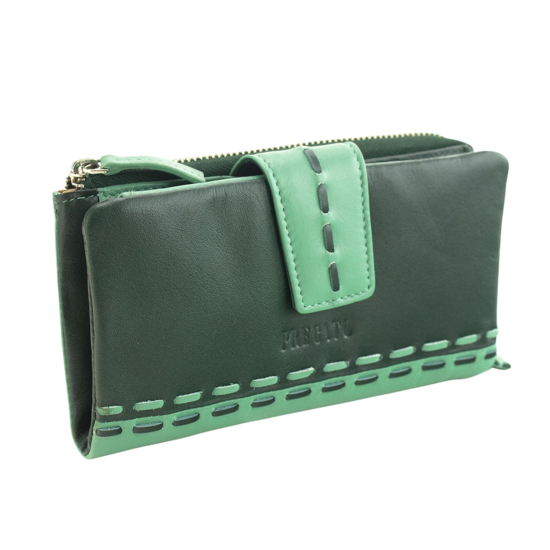 Billetero de piel Premium Pregato Intreccio - KimondoShop