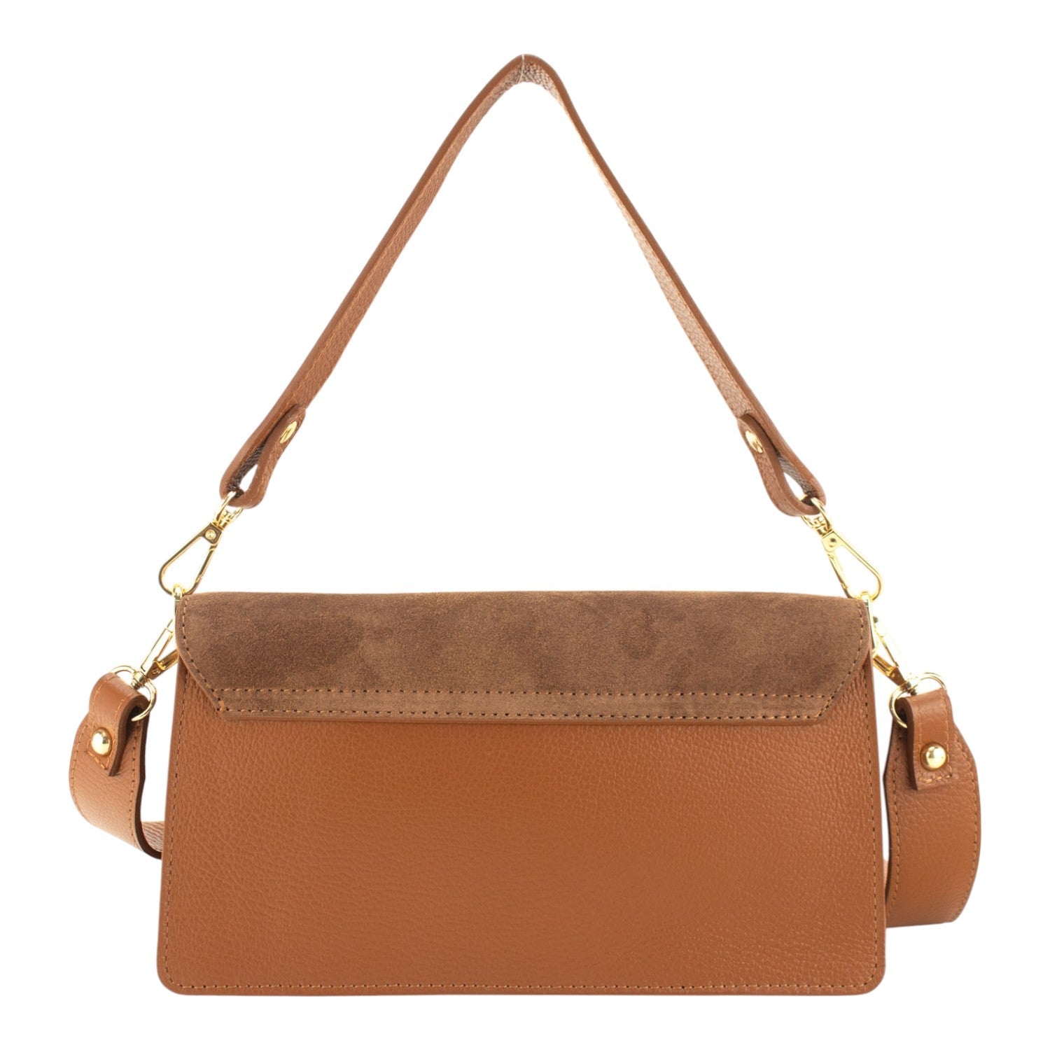 Bandolera Piel Pregato Fíbula Ante Camel - KimondoShop