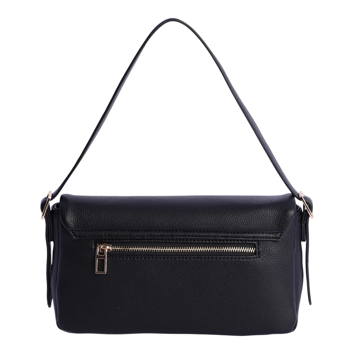 Bandolera solapa Don Algodon Oslo Negro - KimondoShop
