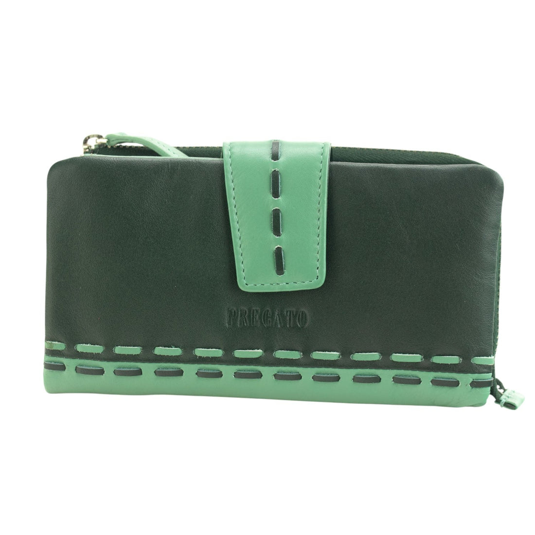 Billetero de piel Premium Pregato Intreccio - KimondoShop