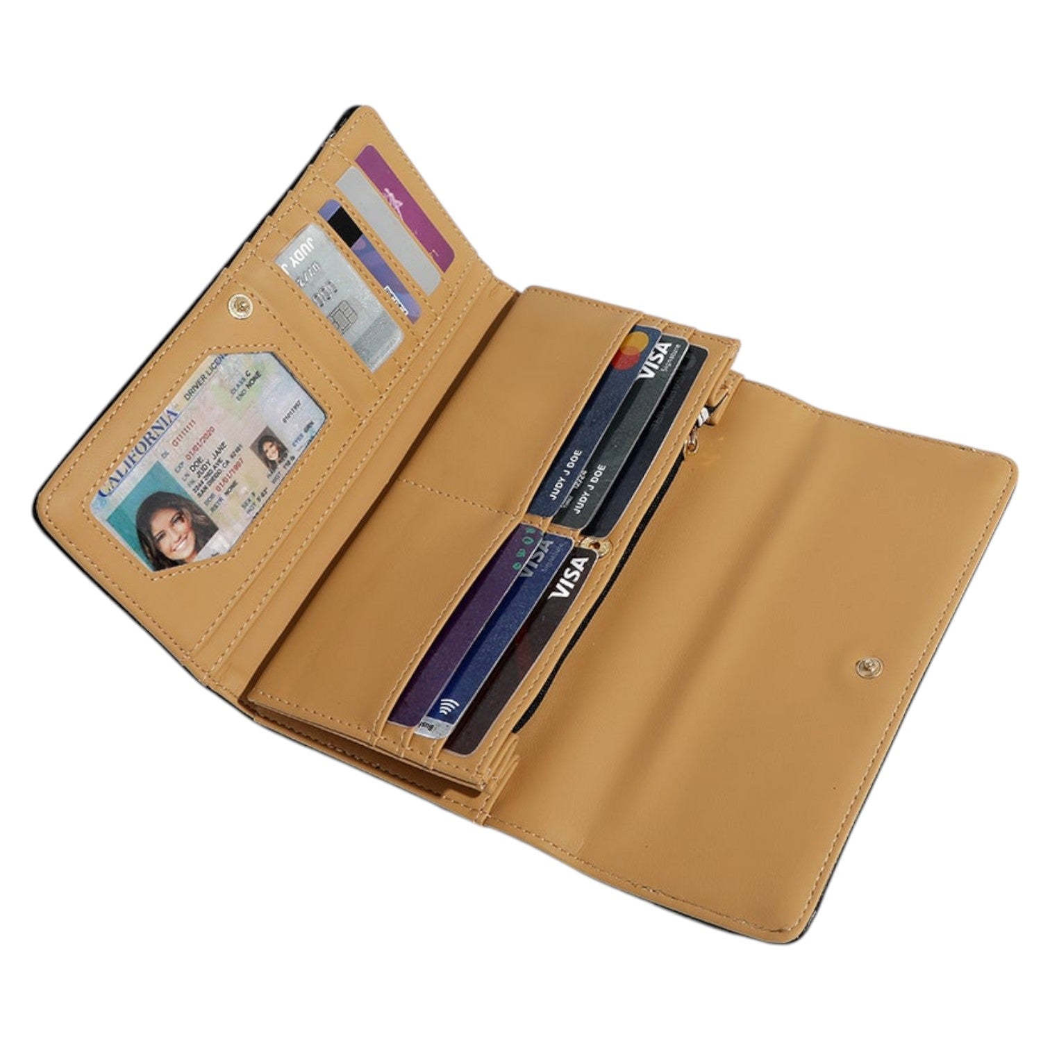 Billetero largo Nicole Lee Calista Blanco - KimondoShop