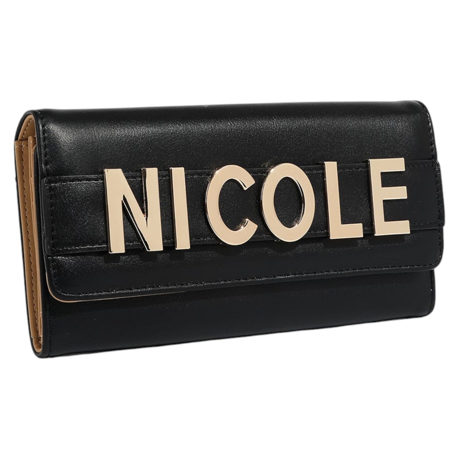 Billetero largo Nicole Lee Calista Negro - KimondoShop