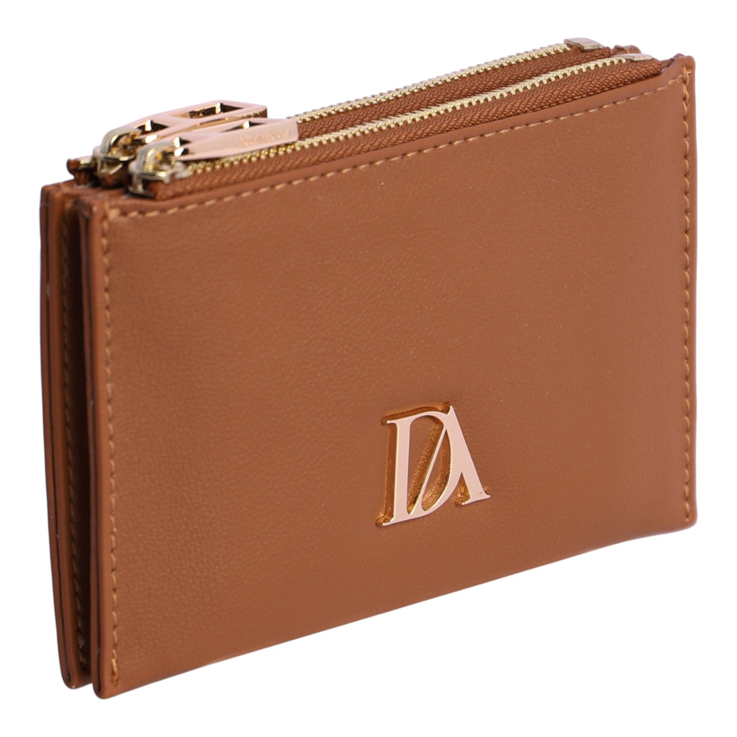 Billetero mediano Don Algodon Aura Clásica Camel - KimondoShop
