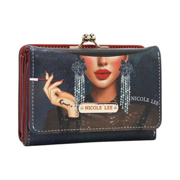 Billetero pequeño con boquilla Nicole Lee Samantha La Belleza - KimondoShop