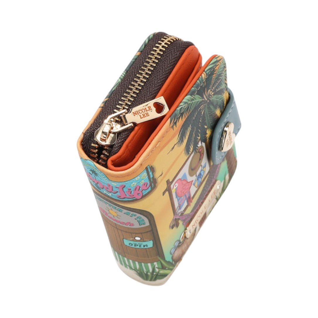 Billetero pequeño Nicole Lee Sun & Sand - KimondoShop