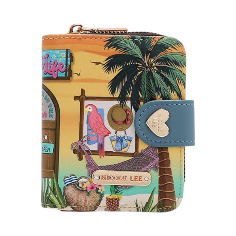 Billetero pequeño Nicole Lee Sun & Sand - KimondoShop