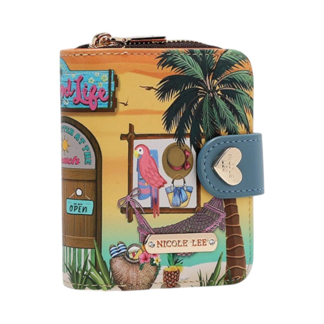 Billetero pequeño Nicole Lee Sun & Sand - KimondoShop