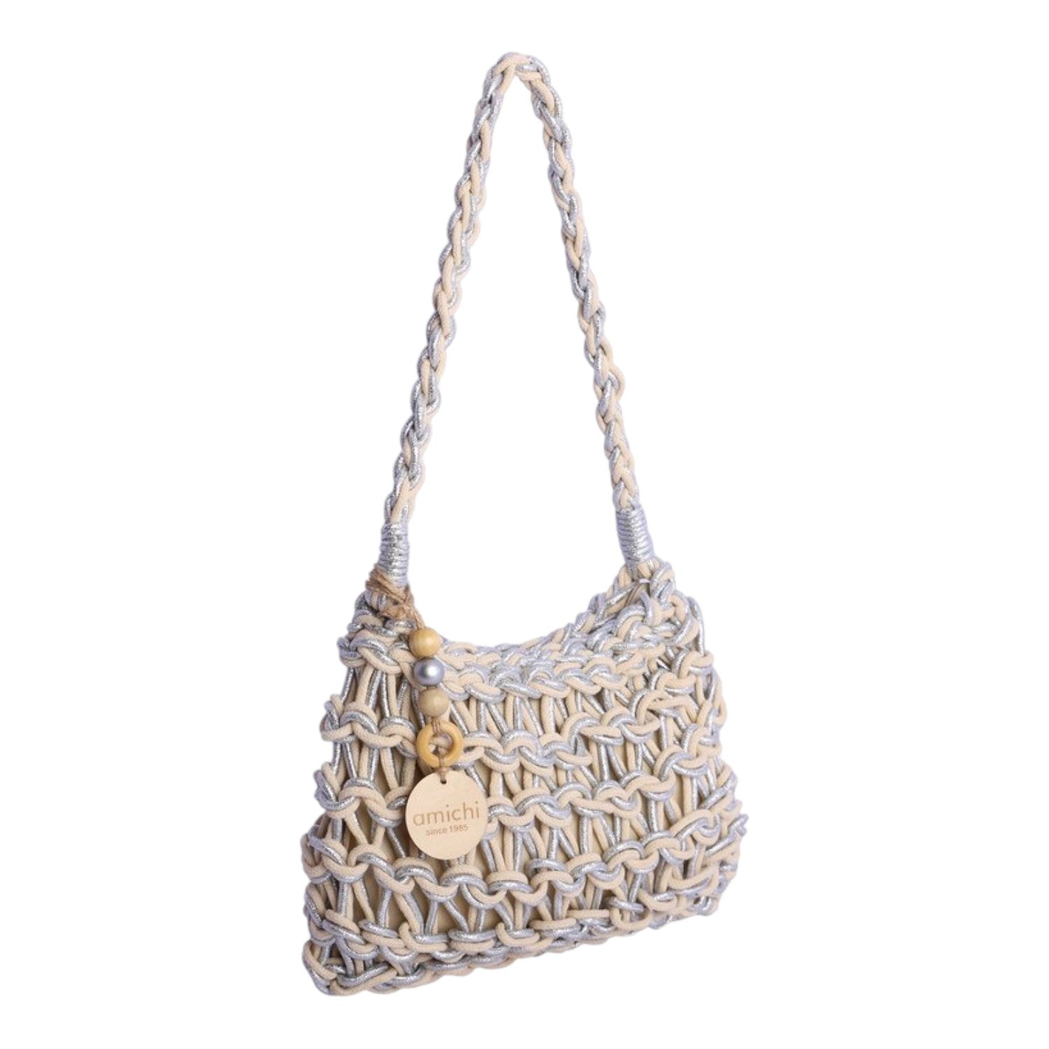 Bolso Amichi hilo Dusk Plateado - KimondoShop