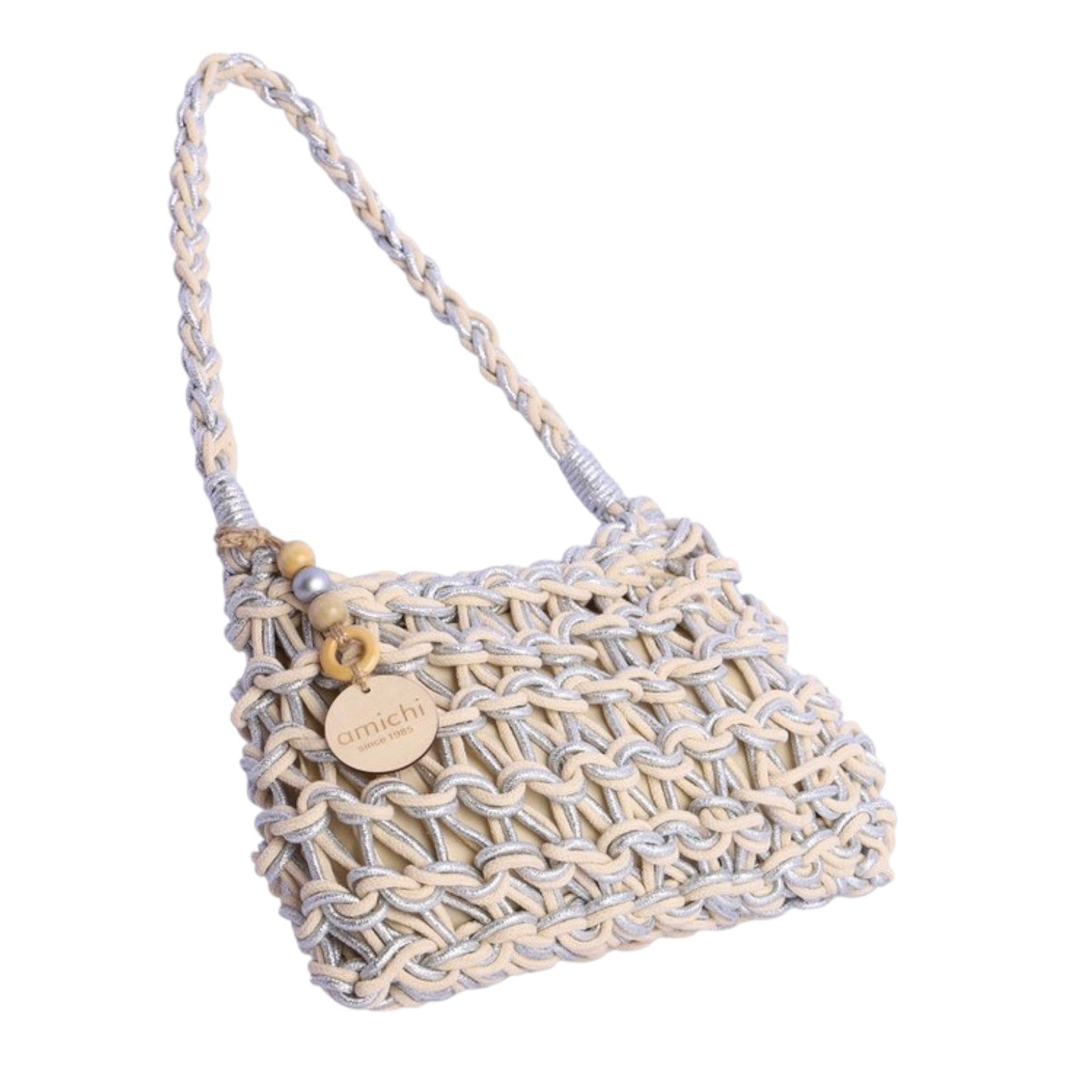 Bolso Amichi hilo Dusk Plateado - KimondoShop