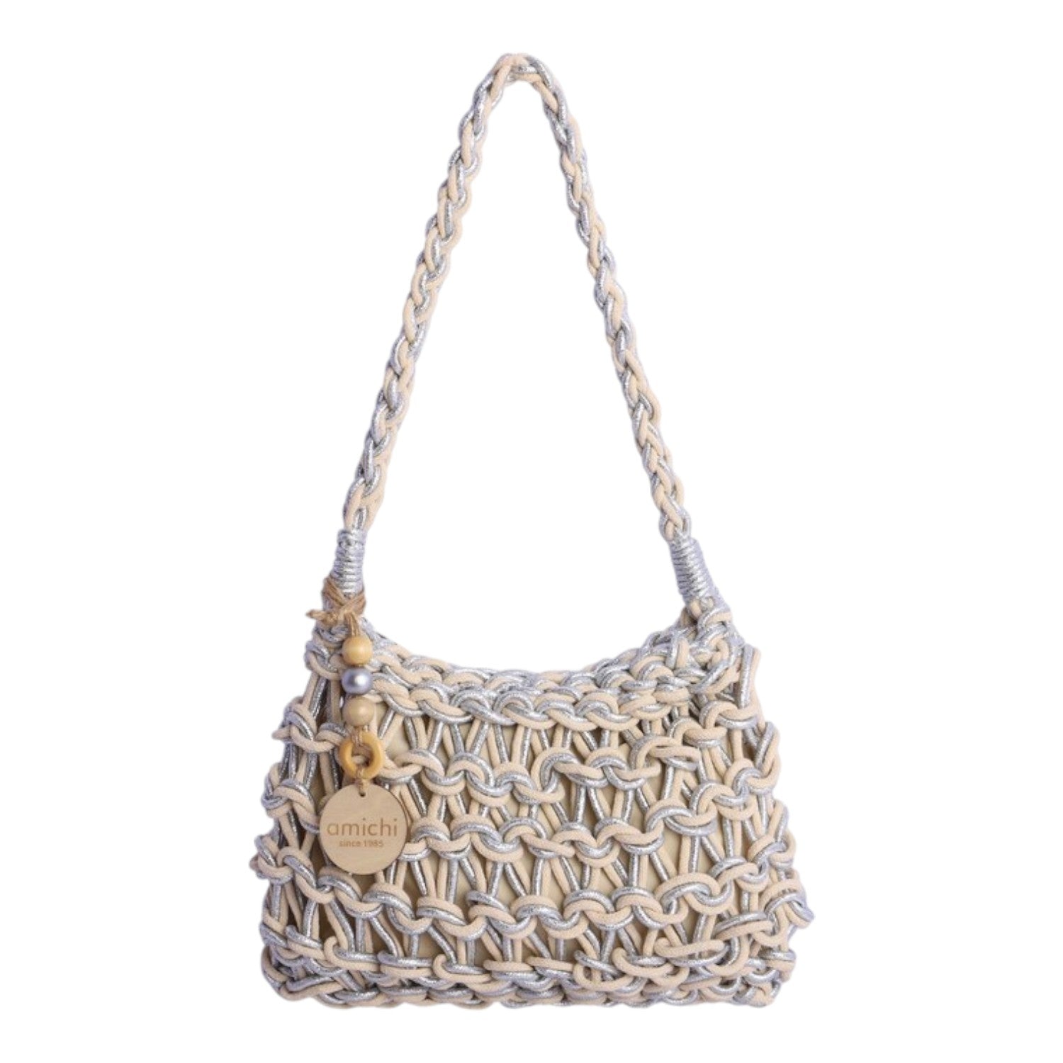 Bolso Amichi hilo Dusk Plateado - KimondoShop