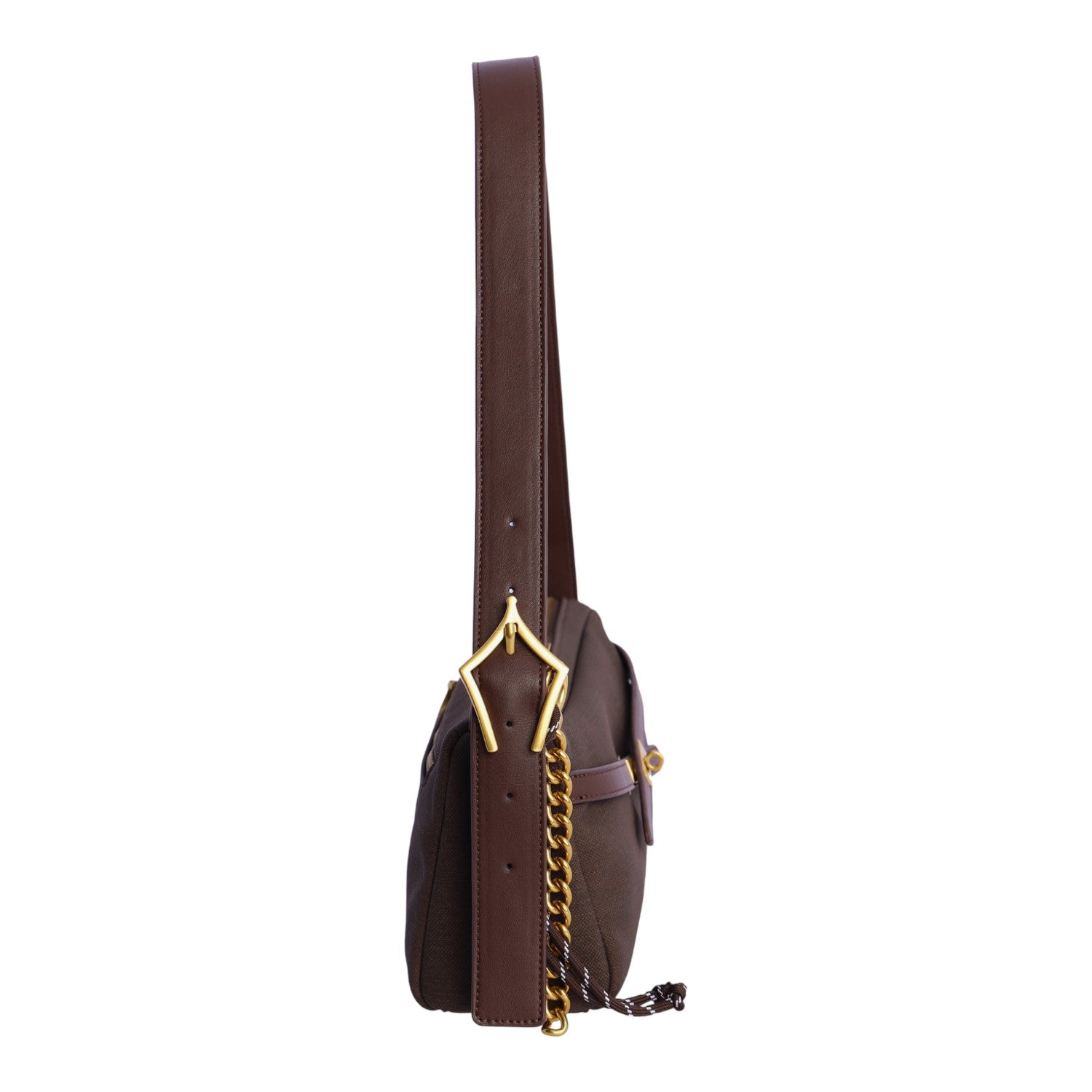Bolso baguette Don Algodon Mistic Marrón - KimondoShop