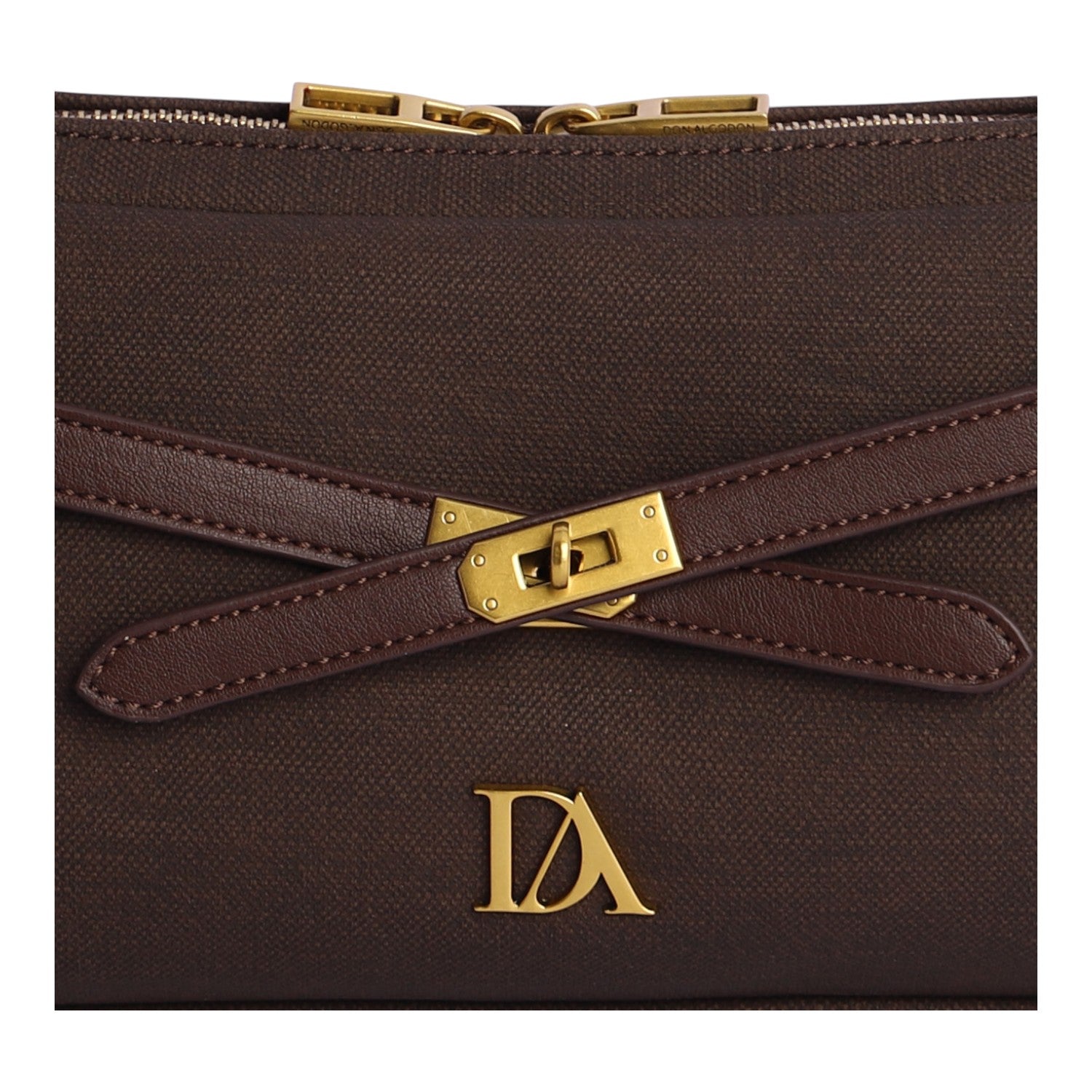 Bolso baguette Don Algodon Mistic Marrón - KimondoShop