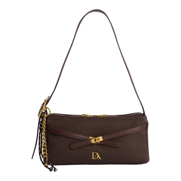 Bolso baguette Don Algodon Mistic Marrón - KimondoShop