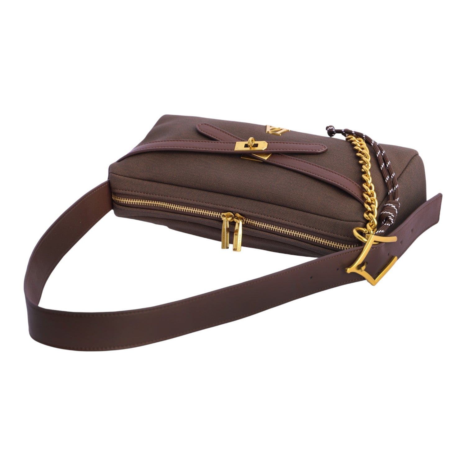 Bolso baguette Don Algodon Mistic Marrón - KimondoShop