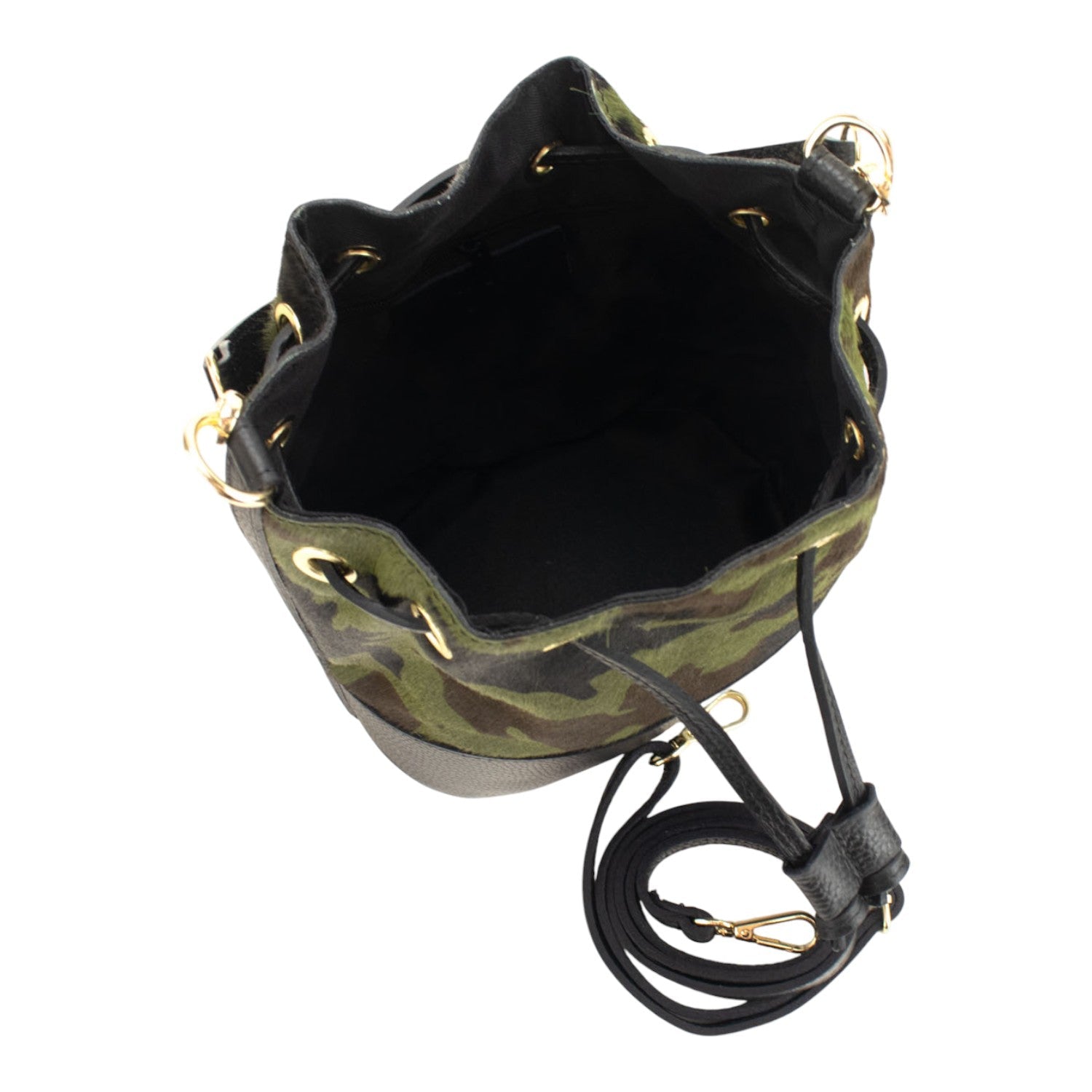 Bolso bombonera en Piel Pregato Ayra Safari Verde - KimondoShop