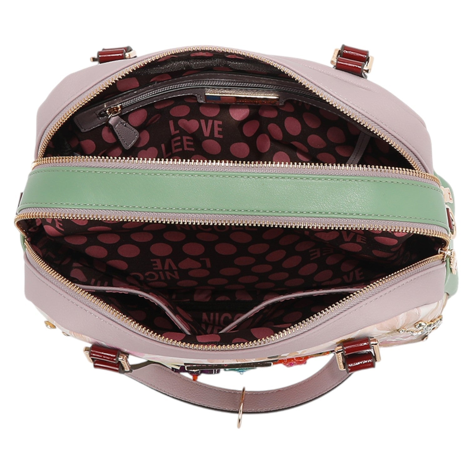 Bolso bombonera Nicole Lee Dreams Blossom - KimondoShop