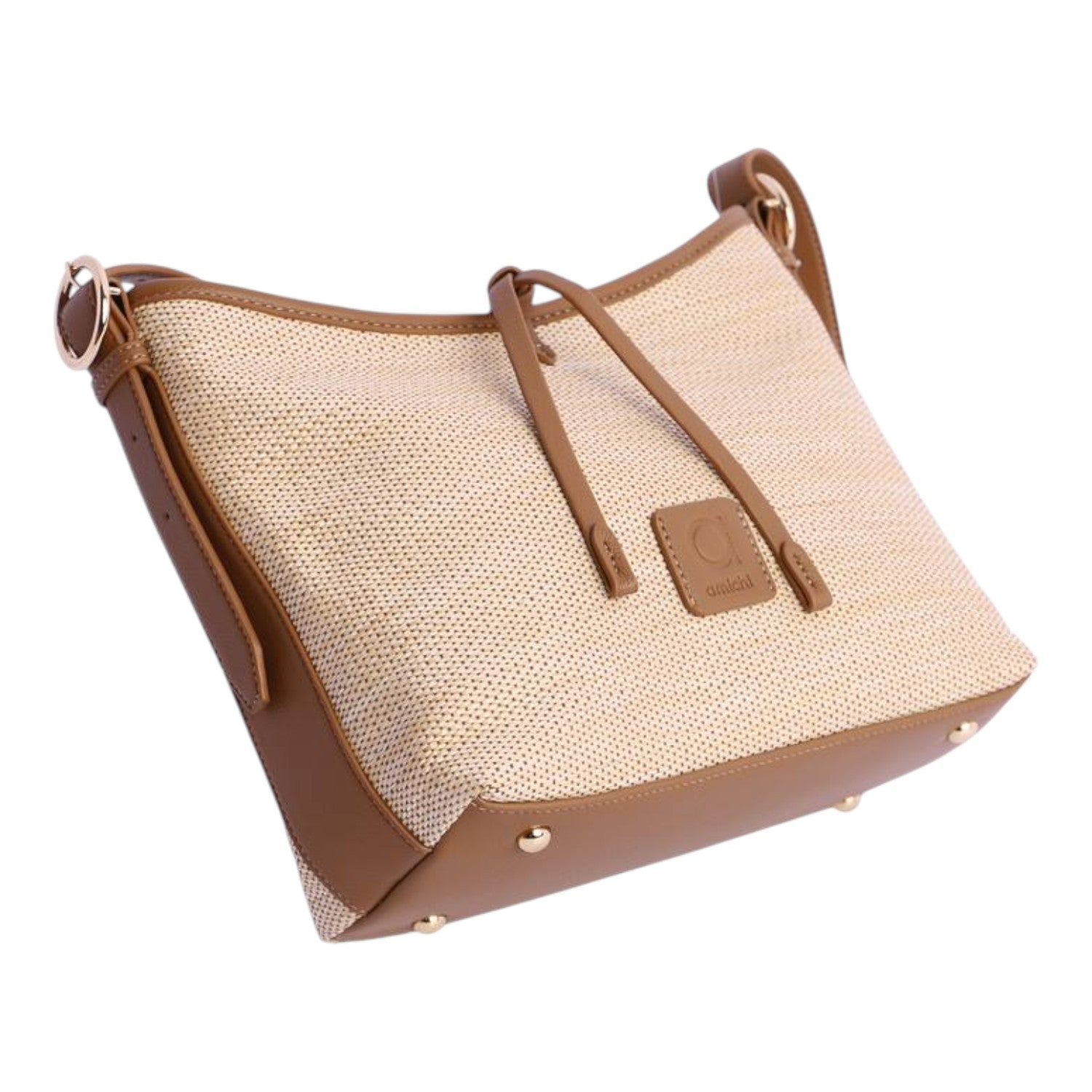 Bolso de hombro Amichi Haven Camel - KimondoShop