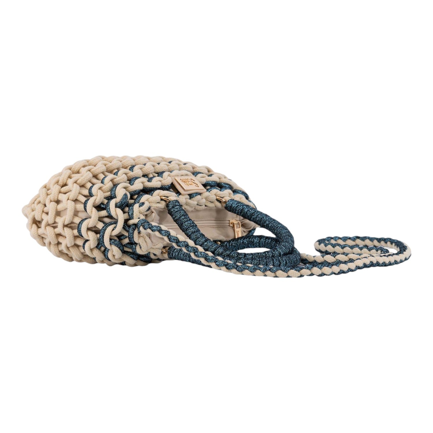 Bolso de mano Cecile Simosastre Azul - KimondoShop
