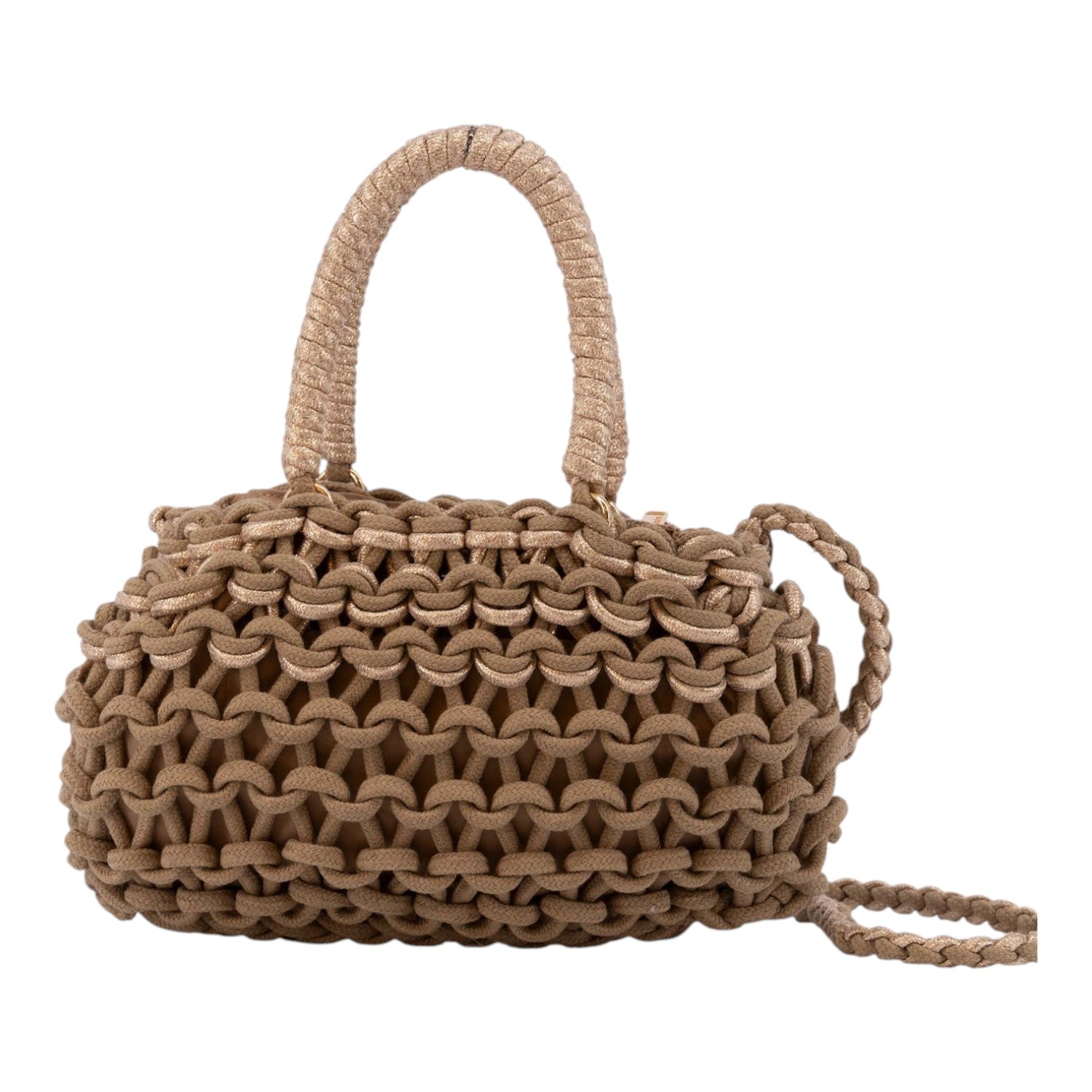 Bolso de mano Cecile Simosastre Camel - KimondoShop