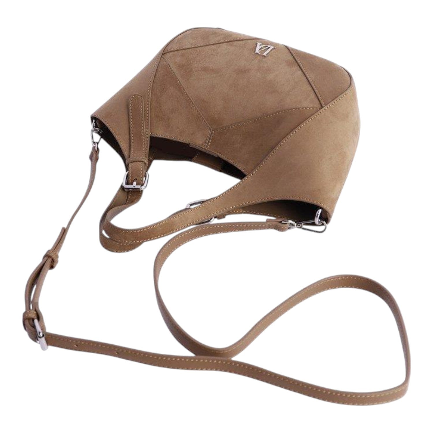 Bolso de mano Don Algodon Urbana Chic Marrón - KimondoShop