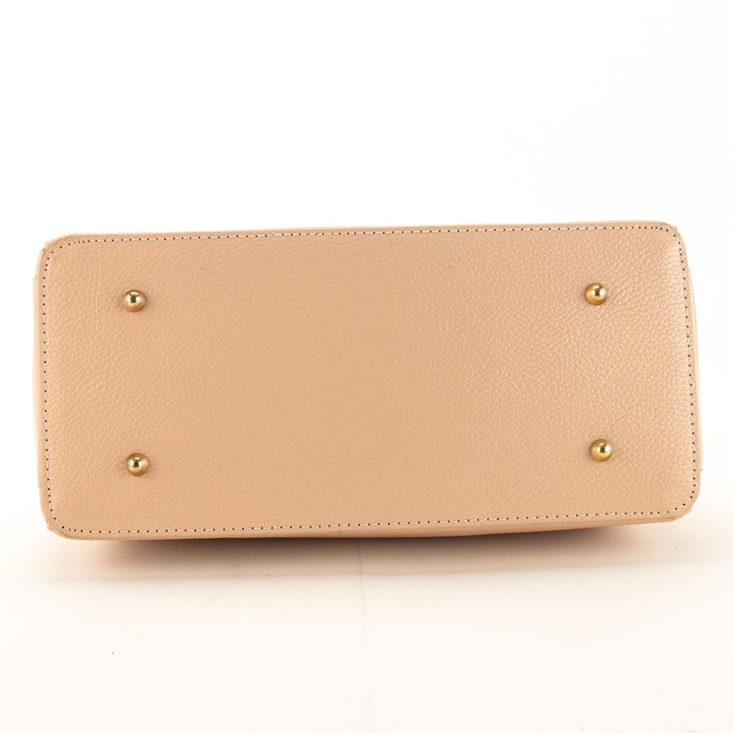 Bolso de mano en Piel Pregato Classic Rosa Salmón - KimondoShop