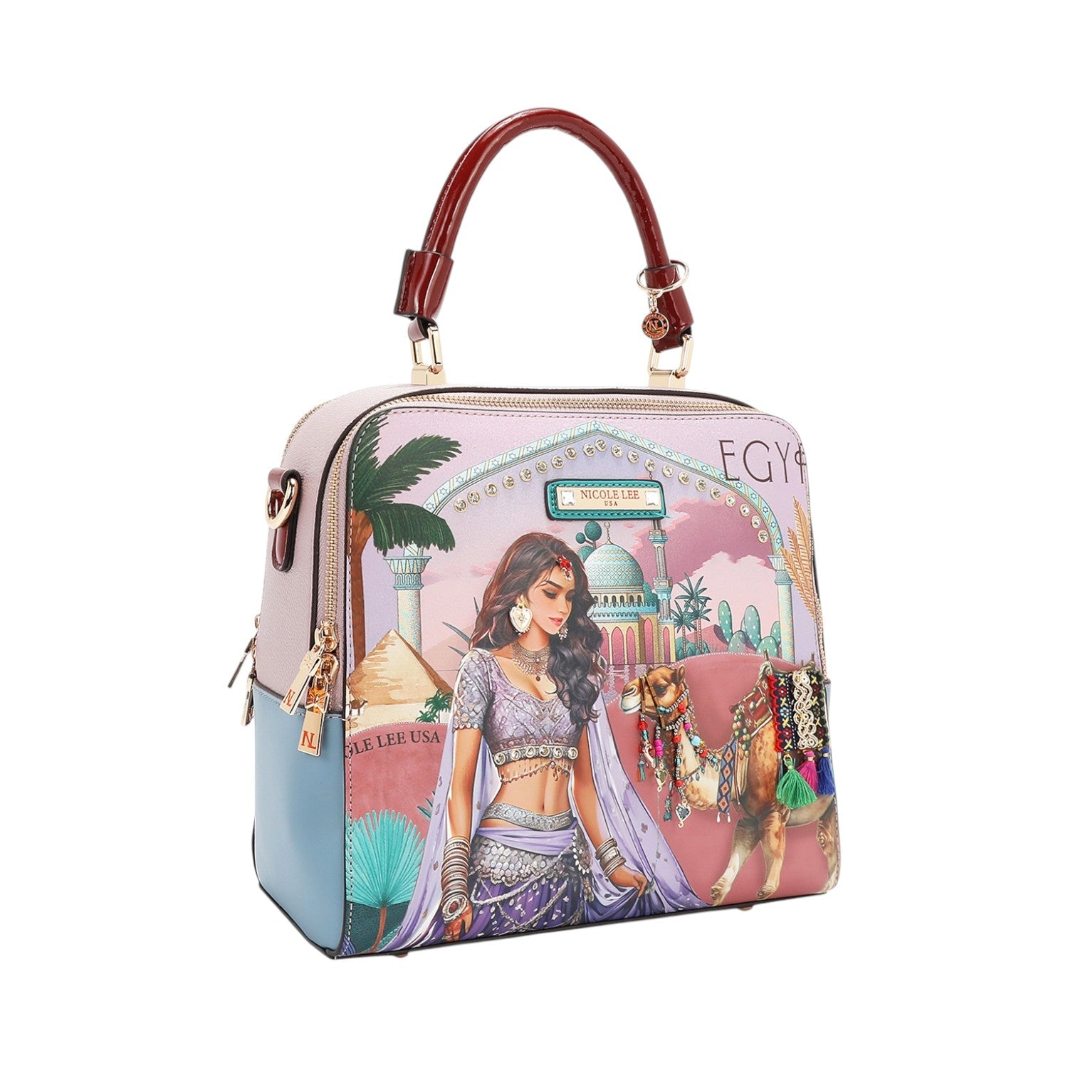 Bolso de mano Nicole Lee Queen Cleopatra - KimondoShop