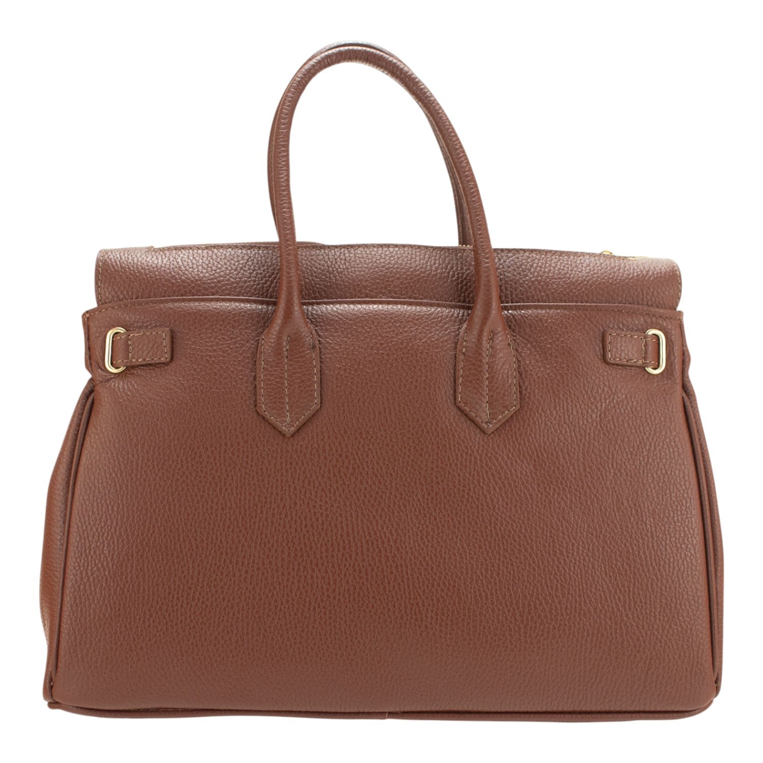 Bolso de Piel Pregato Juliette Avellana - KimondoShop