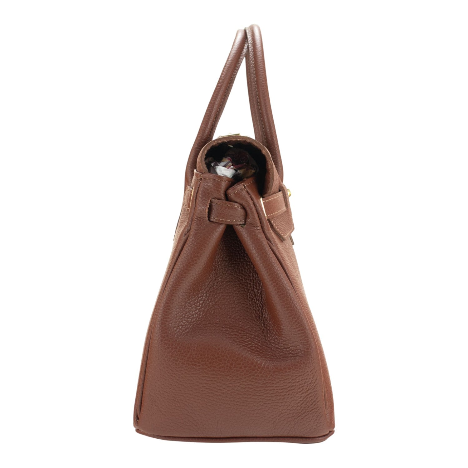 Bolso de Piel Pregato Juliette Avellana - KimondoShop