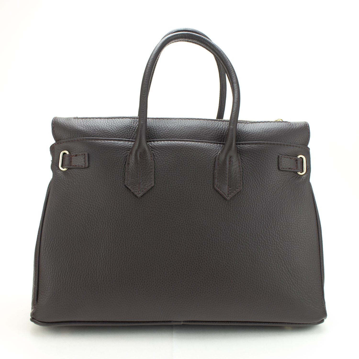 Bolso de Piel Pregato Juliette Chocolate - KimondoShop