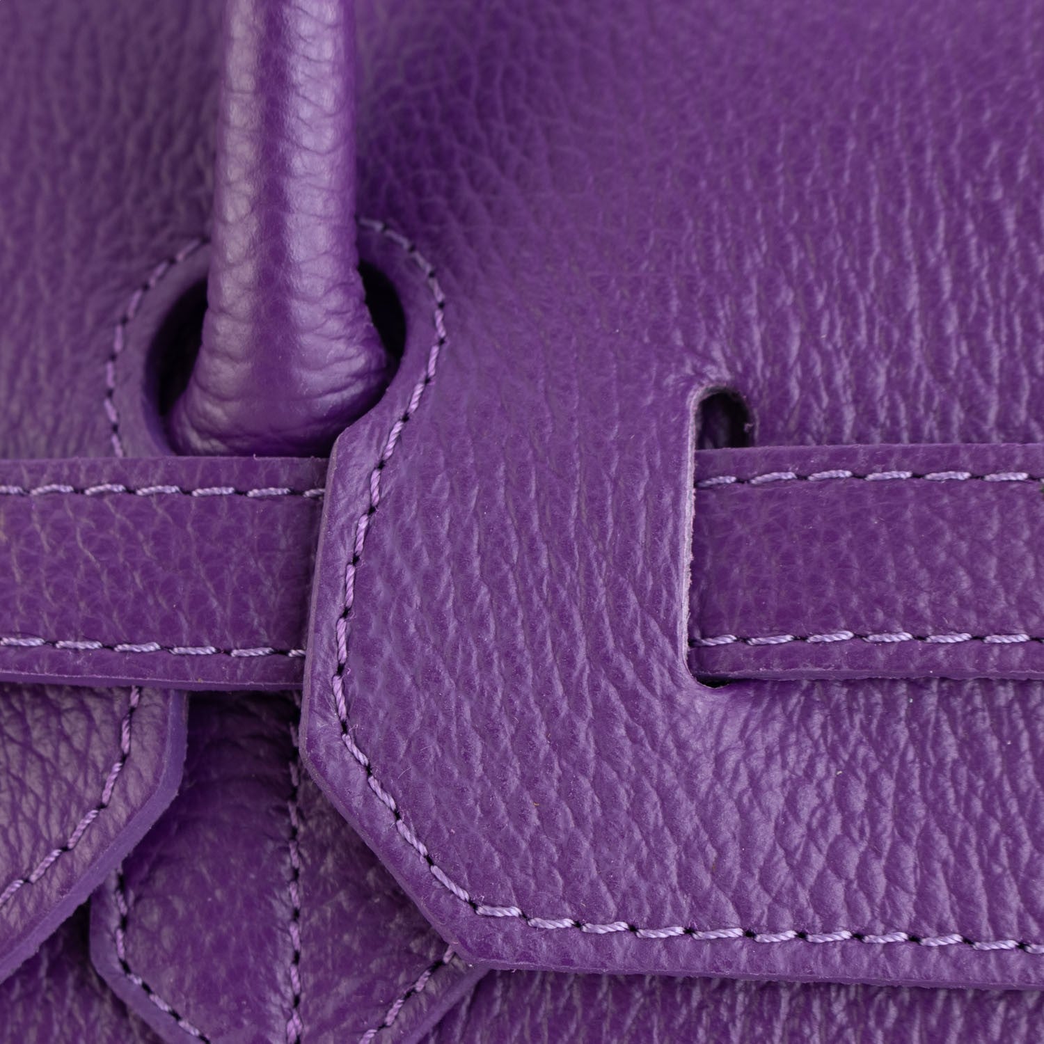 Bolso de Piel Pregato Juliette Lila - KimondoShop