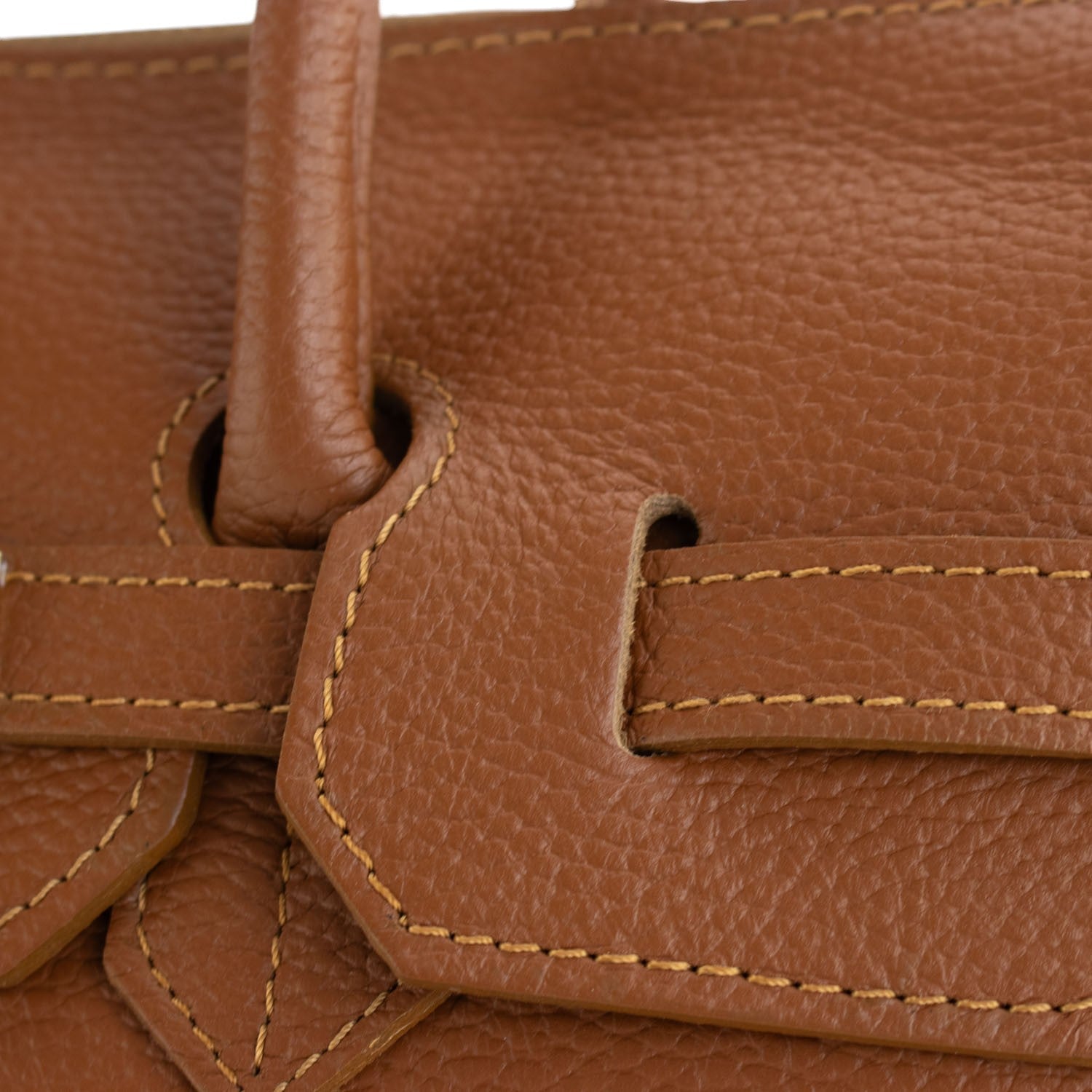 Bolso de Piel Pregato Juliette Marrón - KimondoShop