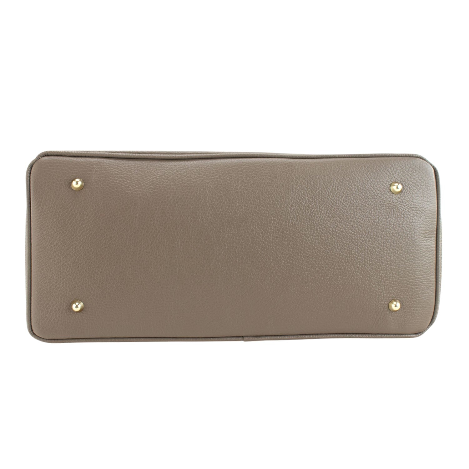 Bolso de Piel Pregato Juliette Taupe - KimondoShop