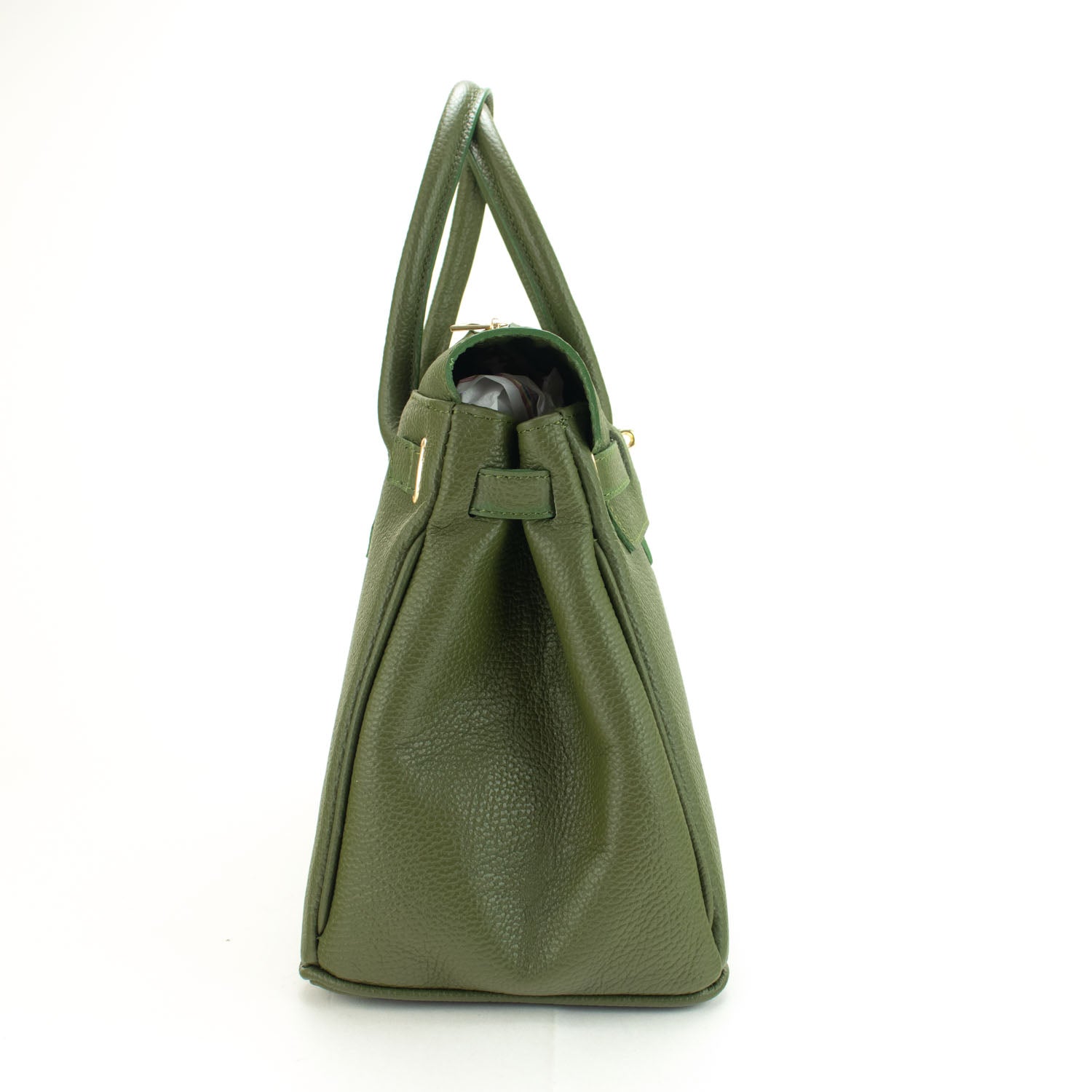 Bolso de Piel Pregato Juliette Verde - KimondoShop