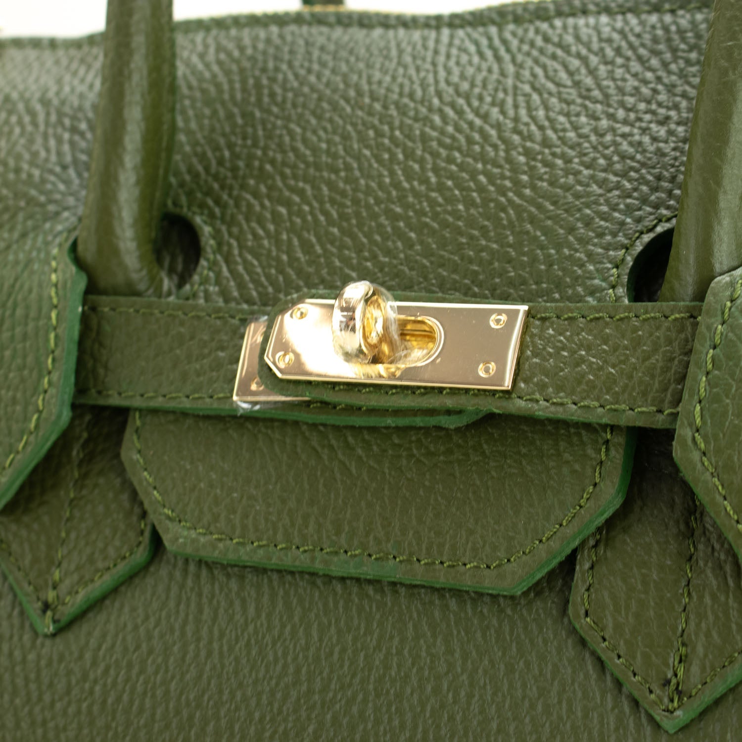Bolso de Piel Pregato Juliette Verde - KimondoShop