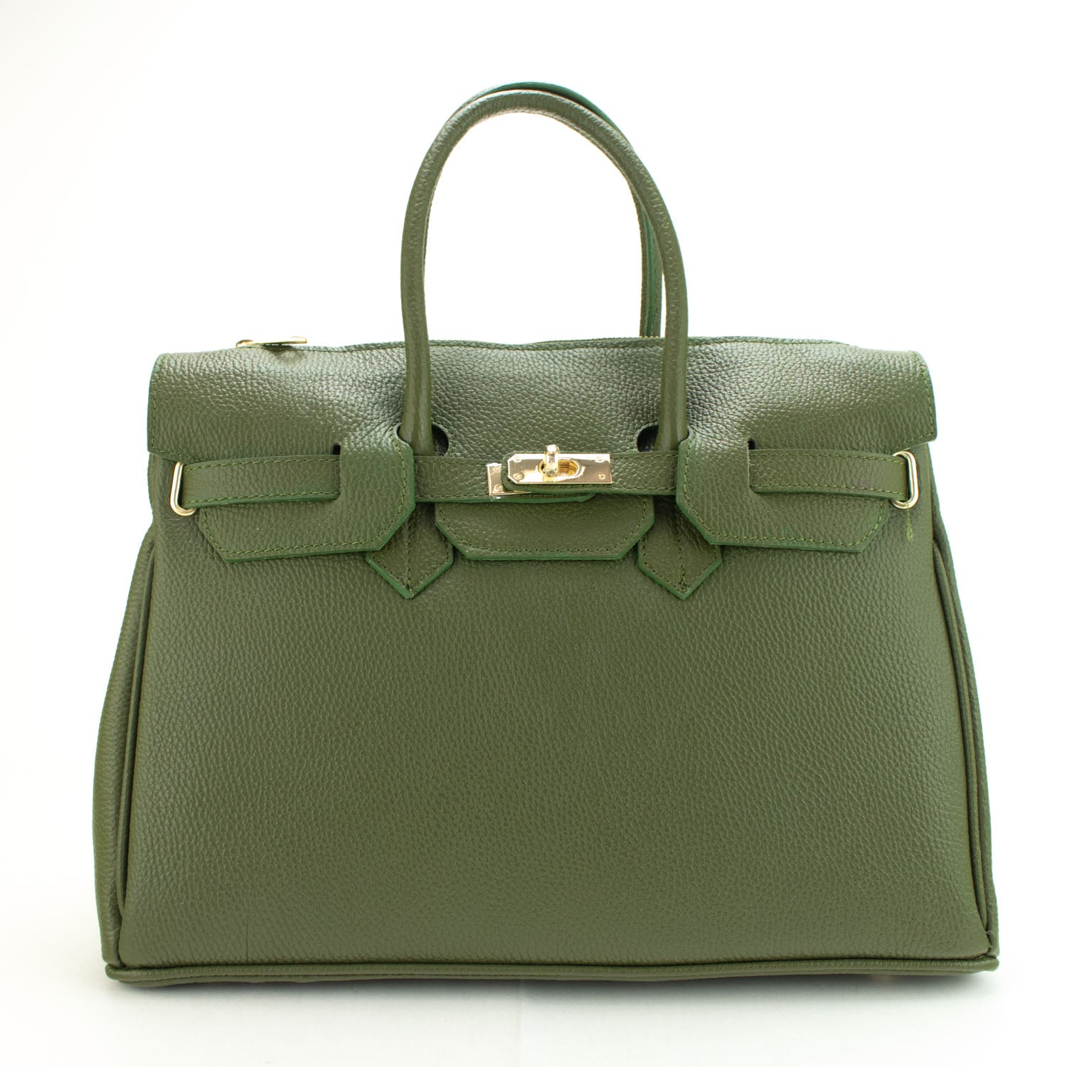 Bolso de Piel Pregato Juliette Verde - KimondoShop