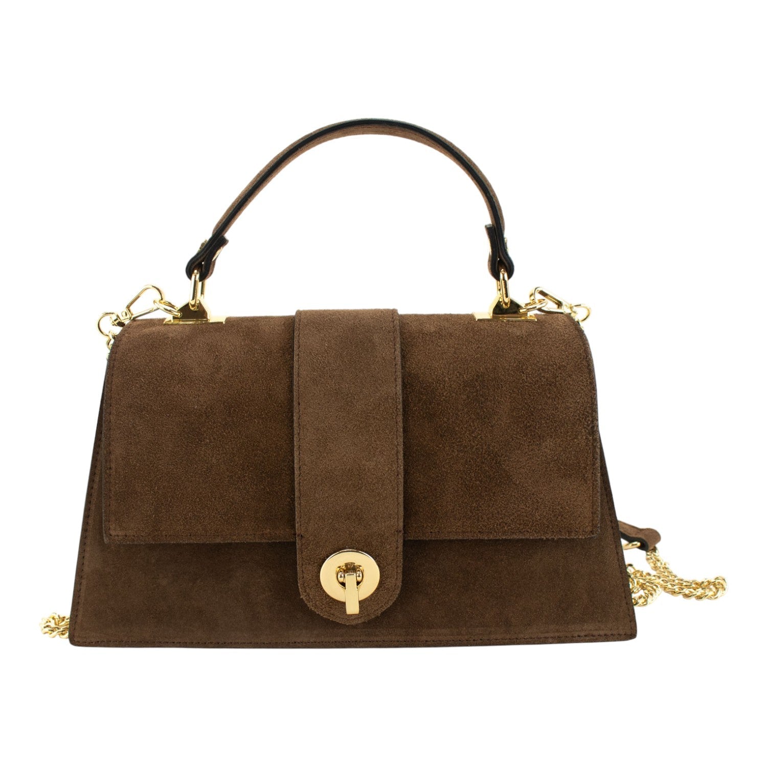 Bolso en piel Pregato Camelia Ante Cuero - KimondoShop