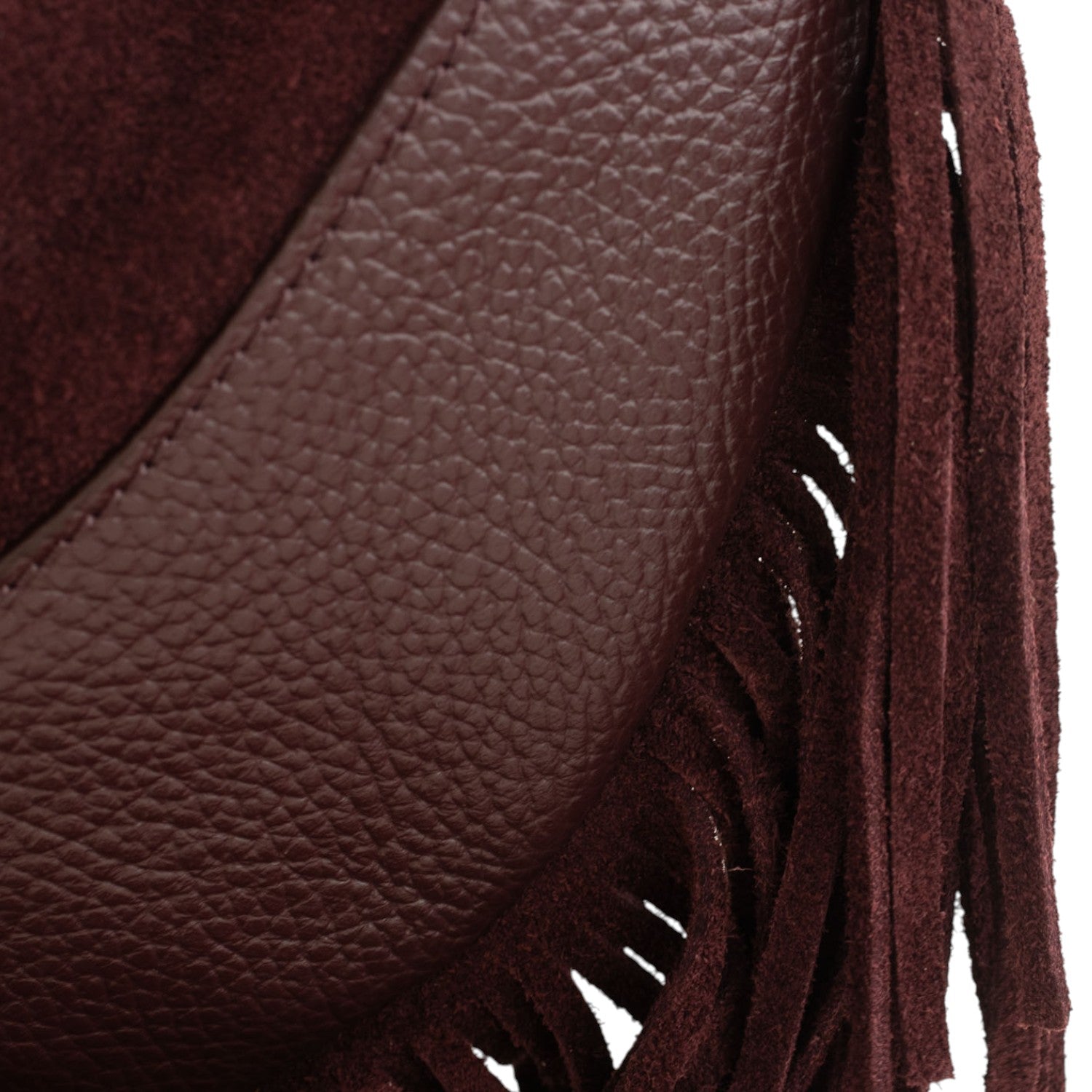 Bolso en Piel Pregato Essenza Burdeos - KimondoShop
