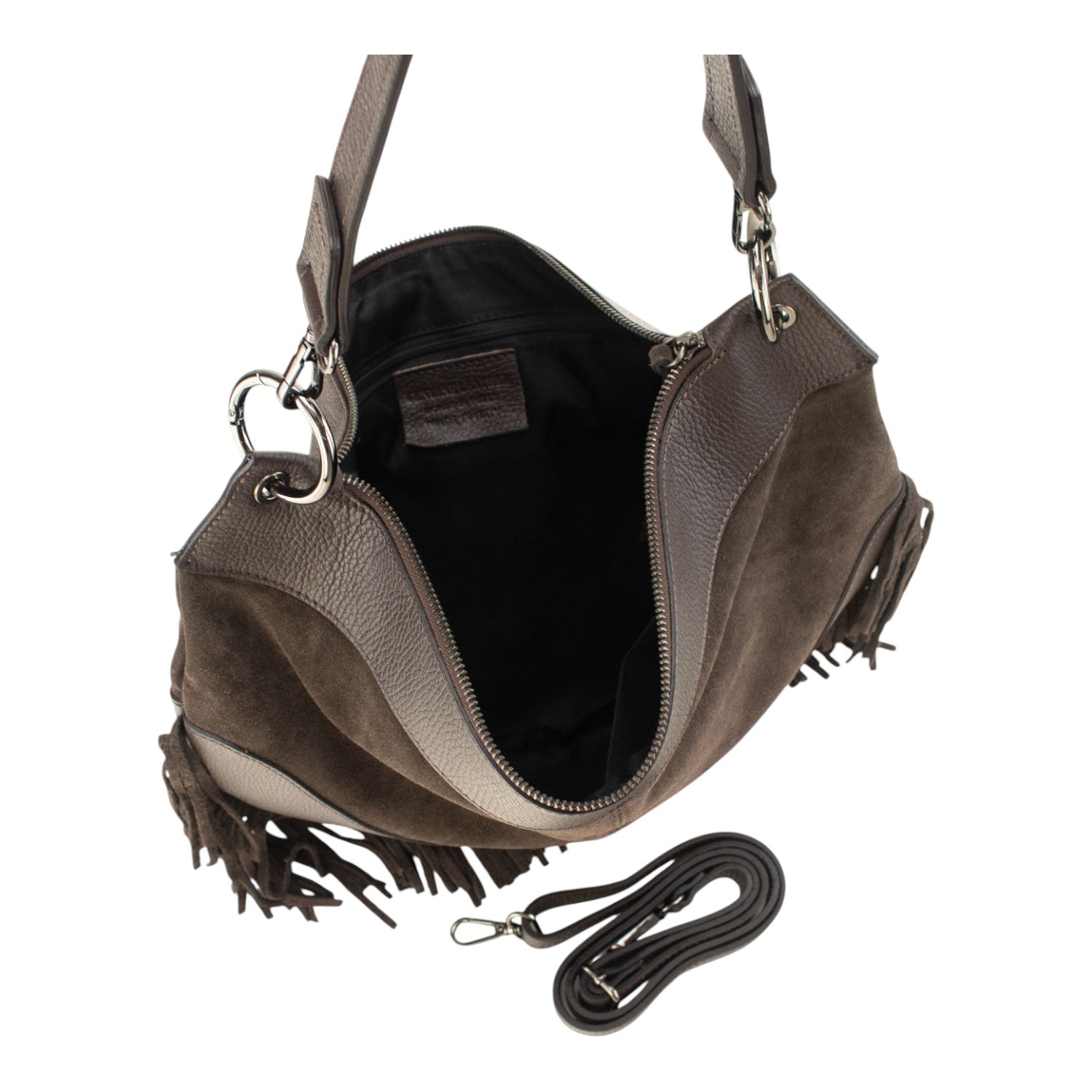 Bolso en Piel Pregato Essenza Chocolate - KimondoShop