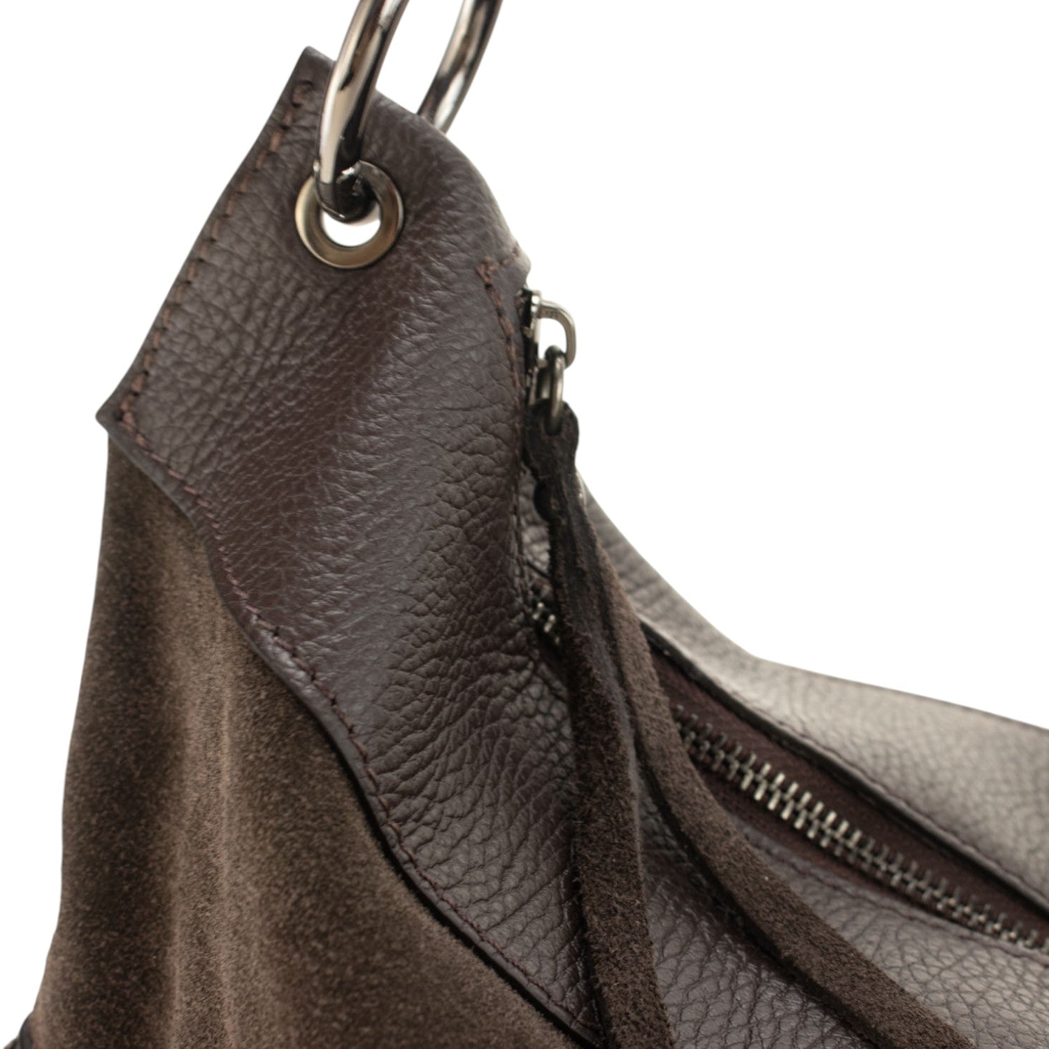 Bolso en Piel Pregato Essenza Chocolate - KimondoShop