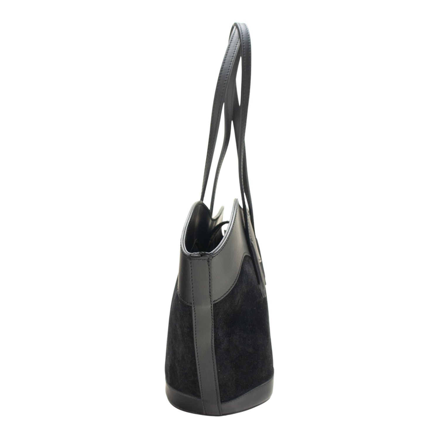 Bolso en piel Pregato Giulia Negro - KimondoShop