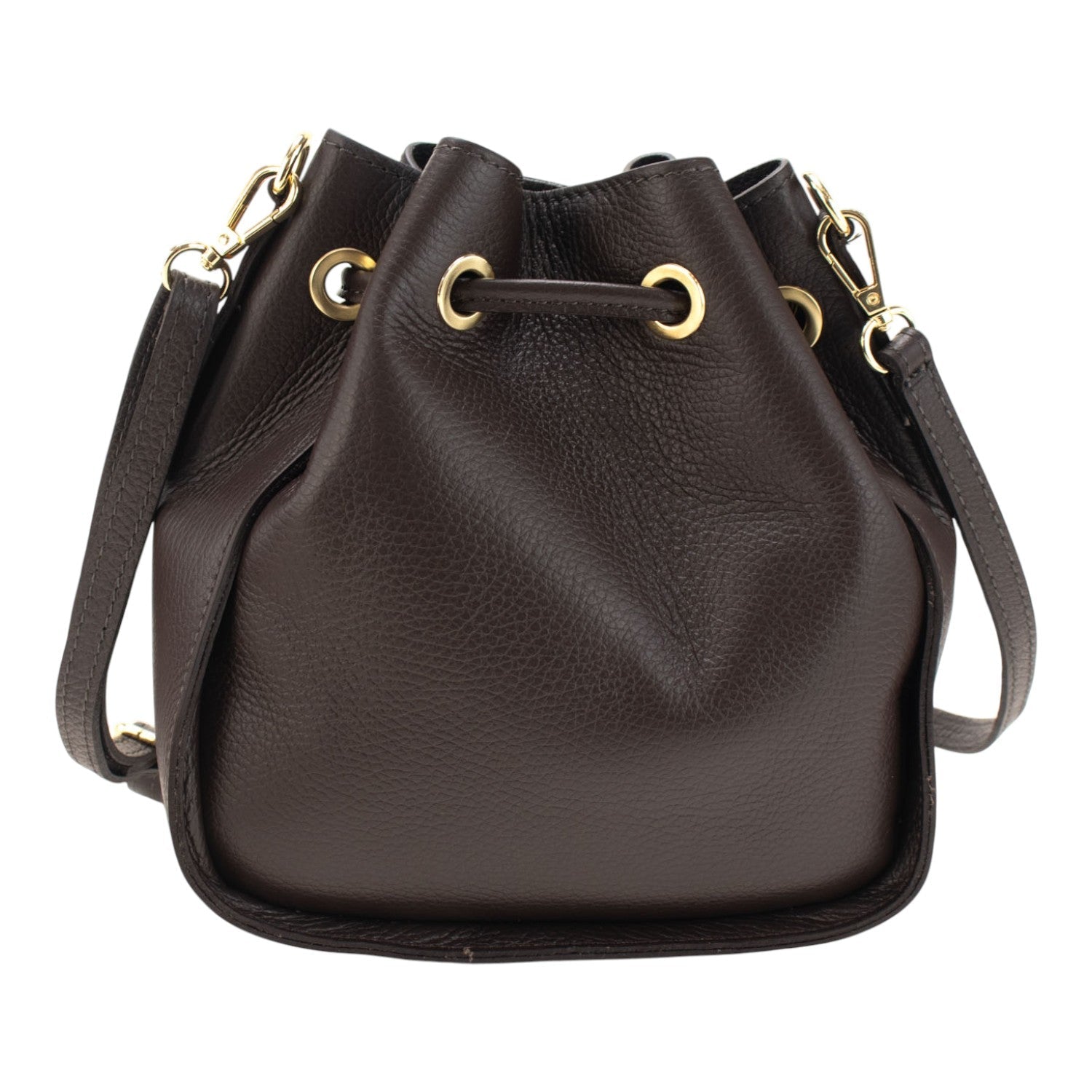 Bolso en Piel Pregato Laguna Chocolate - KimondoShop