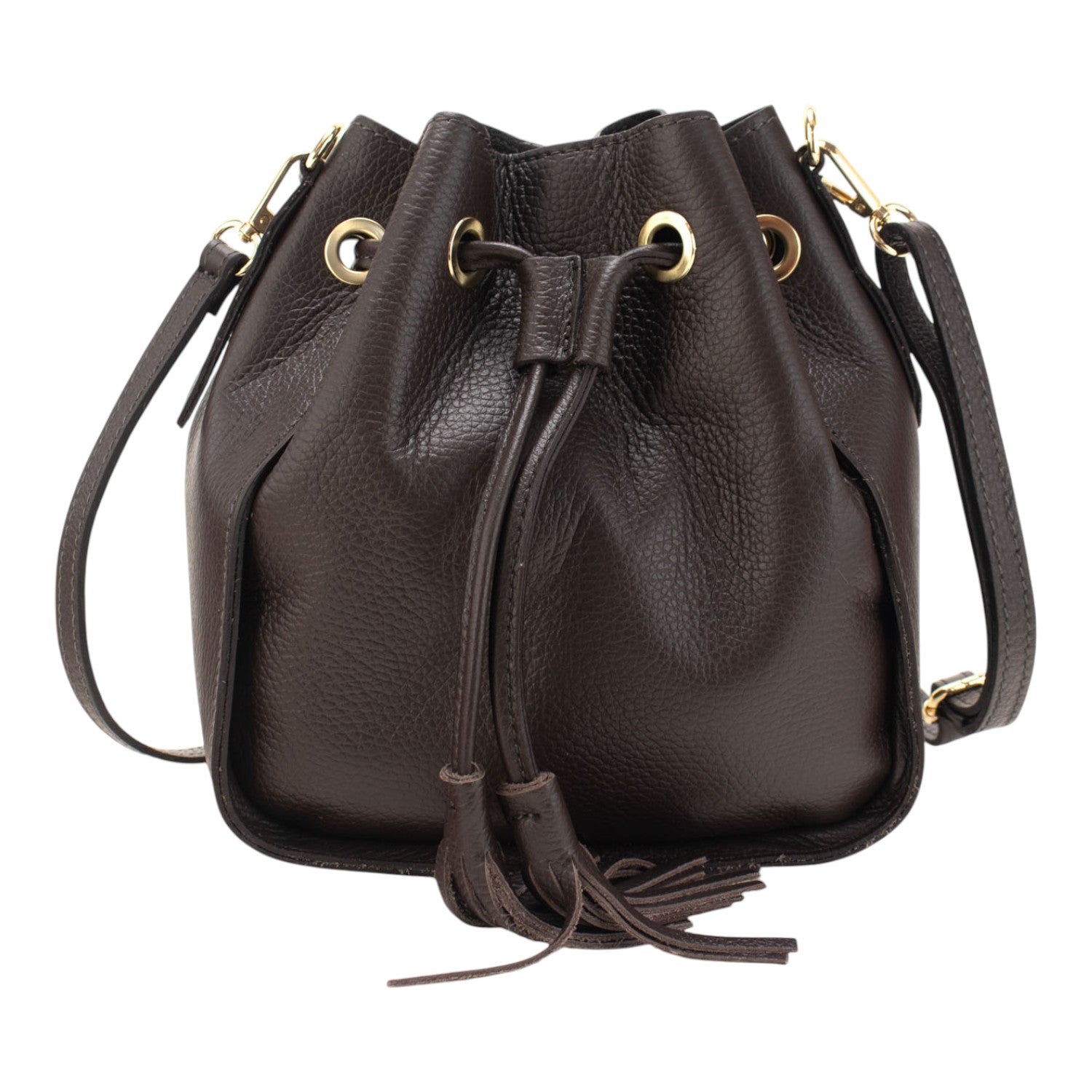 Bolso en Piel Pregato Laguna Chocolate - KimondoShop