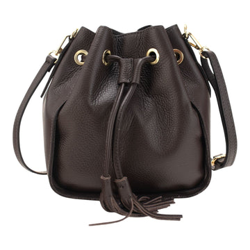 Bolso en Piel Pregato Laguna Chocolate - KimondoShop