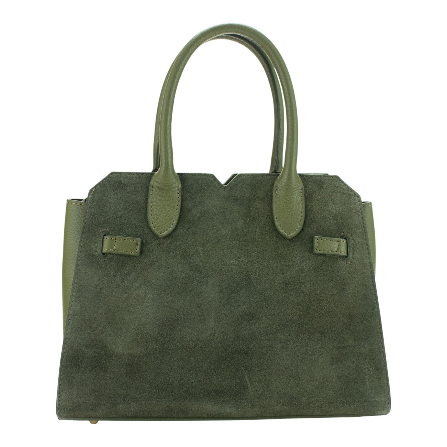 Bolso en Piel Pregato Lizea Verde - KimondoShop