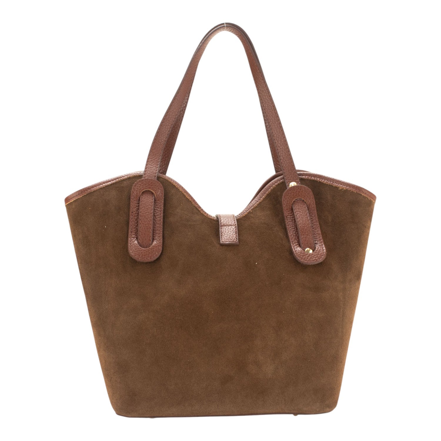 Bolso en Piel Pregato Siena Ante Camel - KimondoShop