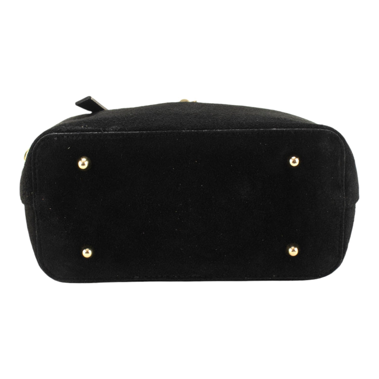 Bolso en Piel Pregato Siena Ante Negro - KimondoShop