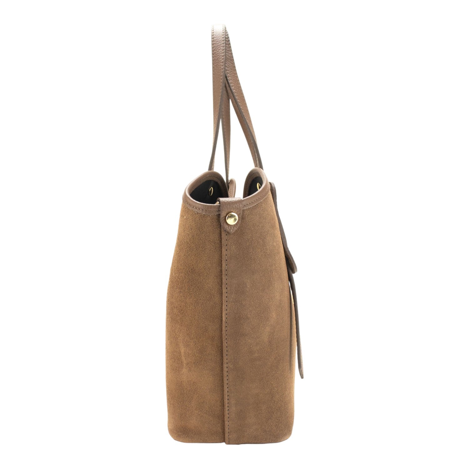 Bolso en Piel Pregato Siena Ante Taupe - KimondoShop
