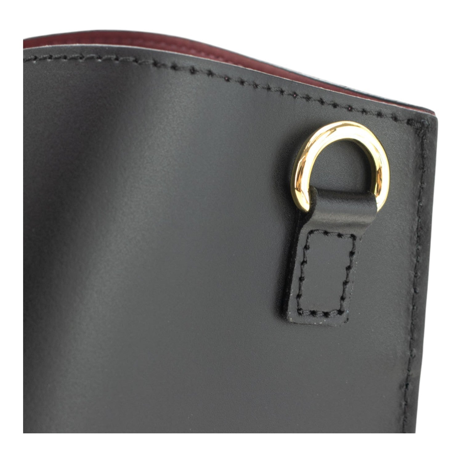 Bolso en Piel Pregato Toscana Negro - KimondoShop