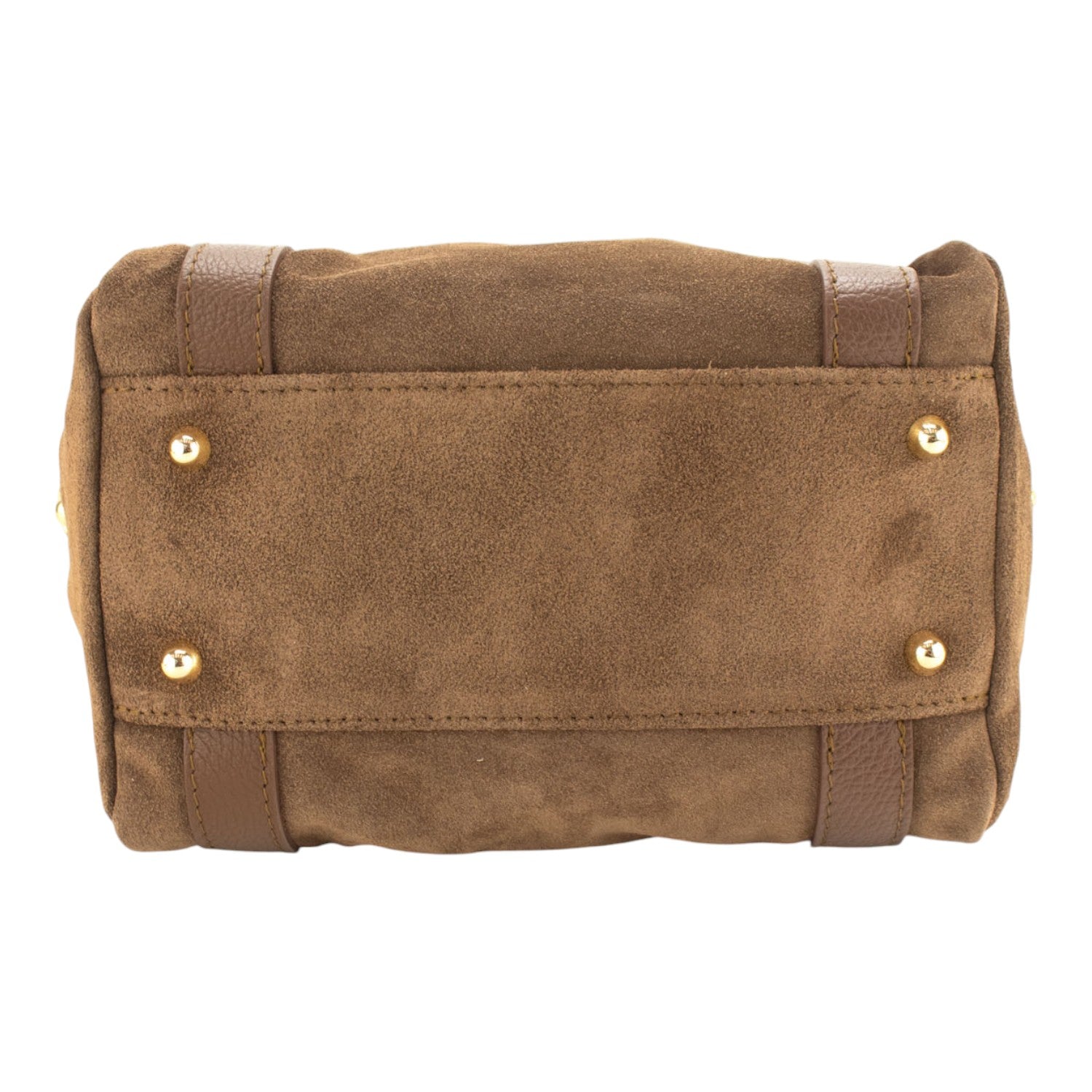 Bolso en Piel Pregato Verona Ante Camel - KimondoShop